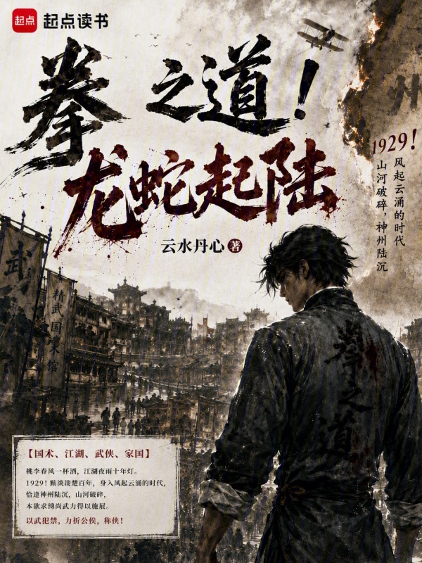 拳之道！龙蛇起陆小说封面