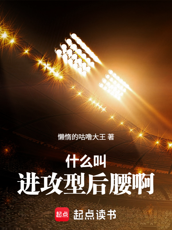 什么叫进攻型后腰啊小说封面